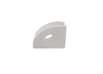 Donel Боковая заглушка с отверстием для профиля DN18503 Цвет:Серый,Серия:DN8ALE