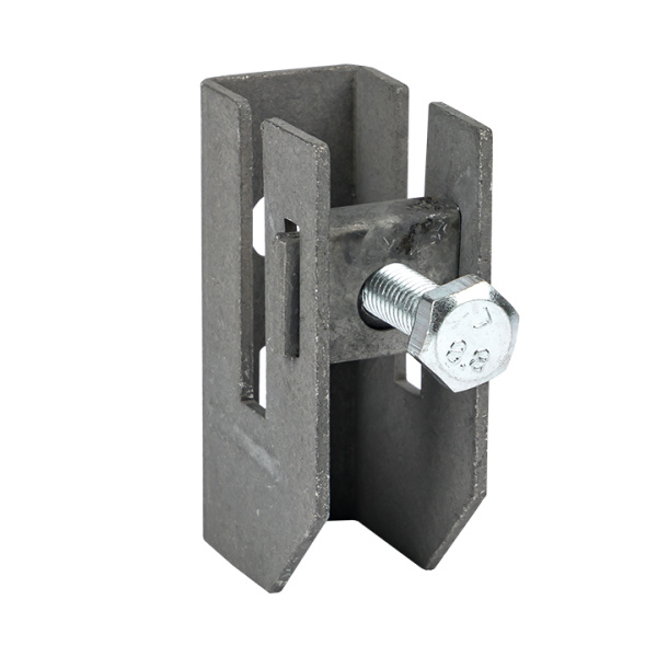 Держатель для полосы толщиной до 8мм с фикс, болтом, HZ PROxima EKF