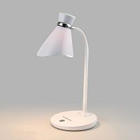 Настольная лампа для школьника 1*E27 15Вт белый IP20 (01077/1 белый) Eurosvet