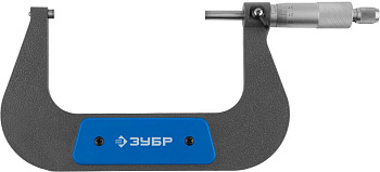 Микрометр "ЭКСПЕРТ" гладкий механический, МК 125, диапазон 100-125мм, шаг измерения 0,01мм ЗУБР