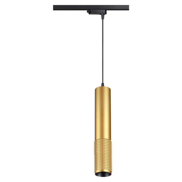 Св-к трековый,провод 1м IP20 LED 4000K 12W 220V золото MAIS LED NOVOTECH Св-к трековый,провод 1м IP20 LED 4000K 12W 220V золото MAIS LED NOVOTECH