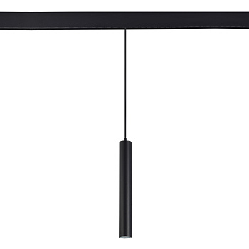 Магнитный трековый светильник SMART Черный LED 1*7Вт 2700K-6500К 630Lm Ra90 36° IP20 D40xH300 48В ST377.403.07 ST LUCE