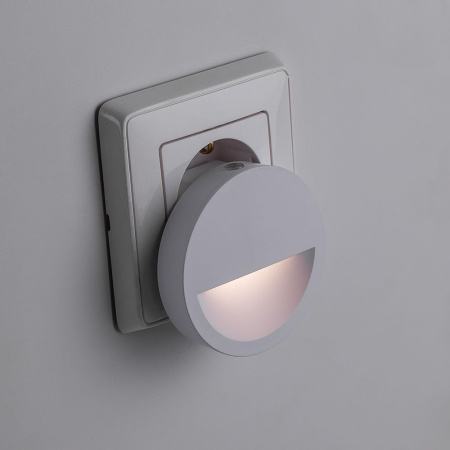 Светильник ночник Feron FN1121 0,45W 230V, белый