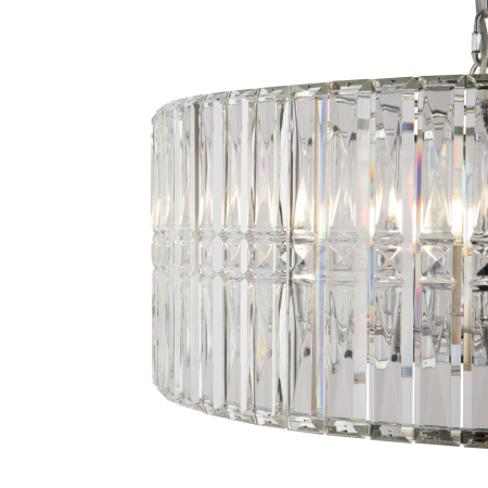 Подвесной светильник 8*E14 60Вт Хром IP20 Facet MOD094PL-08CH Maytoni
