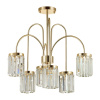 Люстра потолочная E14 6*40W VASSA золотой/хрусталь ODEON LIGHT