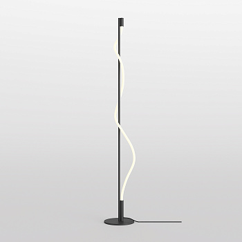 Напольный светильник (торшер) LED 15Вт Черный IP20 Tau MOD166FL-L15B3K Maytoni