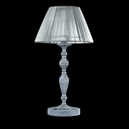 Настольная лампа 1*E14 40Вт Серый IP20 Monsoon ARM154-TL-01-S Maytoni