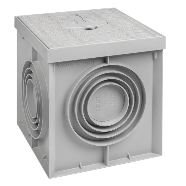 Грунтовый колодец контрольно-измерительный, 200х200х200мм PROxima EKF