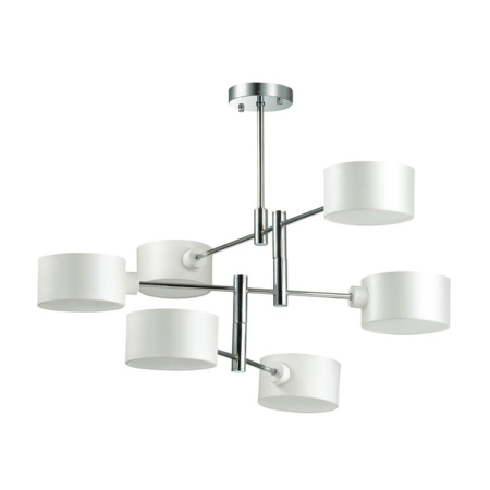 Люстра потолочная E14 6*60W 220V ASHLEY хром LUMION