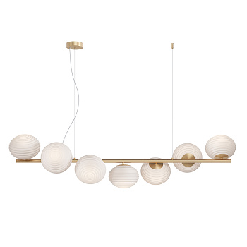 Подвесной светильник 7*E14 40Вт Золото IP20 Reels MOD268PL-07G Maytoni