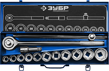 НКТ-14 набор инструмента для крупногабаритной техники 14 предм. Серия Профессионал. ЗУБР