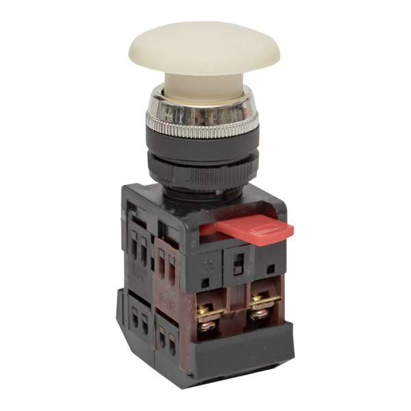 Кнопка AEA-22 белая NO+NC Грибок PROxima EKF