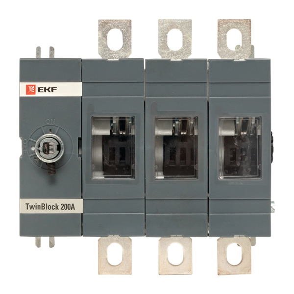 Рубильник 200A 3П без рукоятки управления TwinBlock PROxima EKF