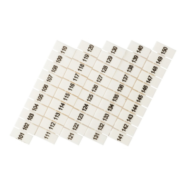 Маркеры для JXB-ST 4 с нумерацией 100-150 (100 шт) PROxima EKF