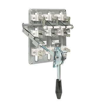 Разъединитель-предохранитель РПС-1 100А левый привод, без ППН Basic EKF