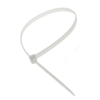 Хомут-стяжка кабельная нейлоновая 4,8х500 мм белая (100 шт/8000 шт уп/кор) Промрукав