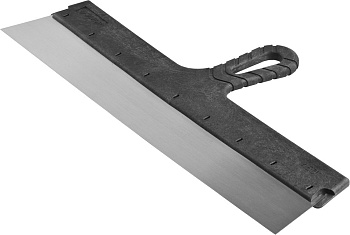 Шпатель "СТАНДАРТ" фасадный, стальное полотно, 450мм ЗУБР