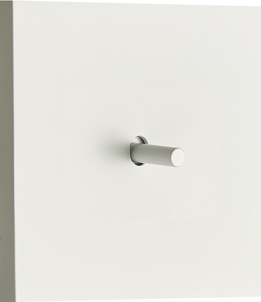 Donel N96 Переключатель на 1 тумблер, Цилиндр, 10AX 250V, Белый, серия DT