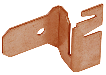 Держатель шин заземления медь IEK