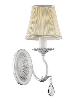 Бра 1*E14 60Вт Белый с Золотом IP20 Susie FR3403-WL-01-WG Freya