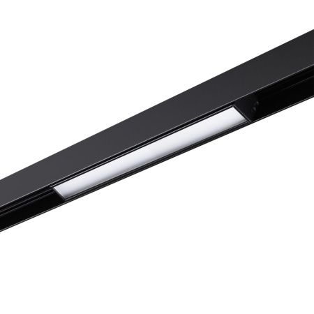 Трековый св-к димм.с ДУ,со сменой цв.темп.IP20 LED 3000~6500К 12W 48V черный FLUM NOVOTECH