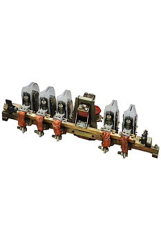 Контактор электромагнитный КТ-6055С У3, 400А, 380В, 2з+2р, 5 полюсов, установка на плите Электротехник