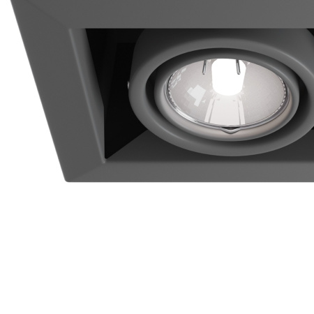 Встраиваемый светильник 2*GU10 50Вт Серебро IP20 Metal Modern DL008-2-02-S Technical