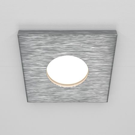 Встраиваемый светильник 1*GU10 50Вт Серебро IP65 Downlight DL083-01-GU10-SQ-S Technical Maytoni