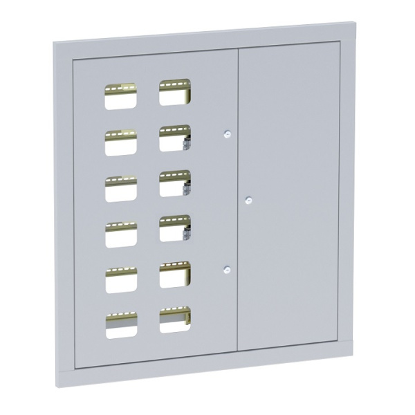 Щит этажный 12 кв, двухдвер, (1010х950х160) IP31 PROxima EKF