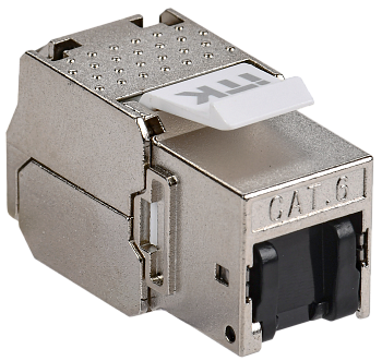ITK Модуль Keystone Jack кат.6 STP без инструментальная заделка с пылезащитной крышкой