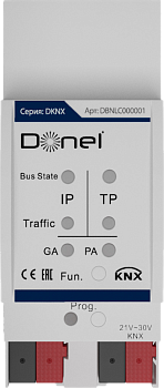 Donel KNX Соедининтель областей / линий. Монтаж на DIN-рейку, Cерия DKNX