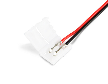 Соединитель гибкий односторонний для светодиодной ленты 2835 12/24V GS7051 (2 конт.) 150 мм (10шт) Ambrella Light