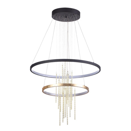 Подвесной св-к LED 4000K 63W 220V MONICA золотистый/стекло/металл ODEON LIGHT