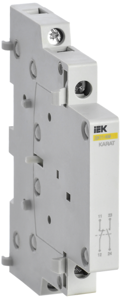Контакт дополнительный ДК11-КМ 1НО+1НЗ KARAT IEK