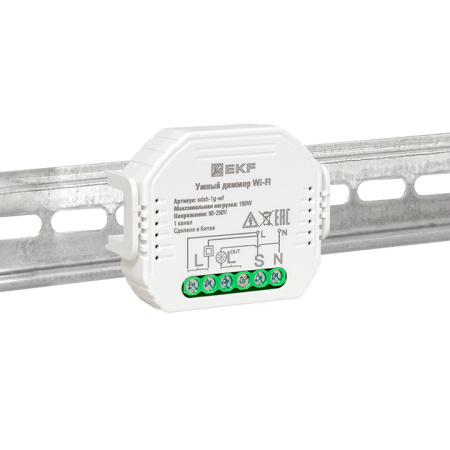 Умный диммер в подрозетник 1-канальный Wi-Fi Connect EKF