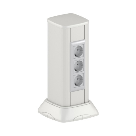 Миниколонна алюминиевая 0,35 м, цвет светло-серебристый металлик DKC