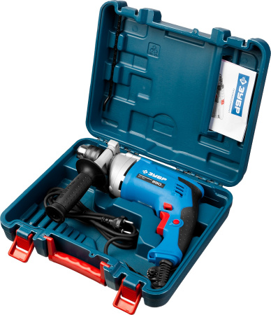 850 Вт ударная дрель в кейсе, серия Профессионал ЗУБР