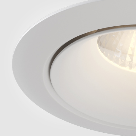 Встраиваемый светильник LED 12Вт Белый IP20 Downlight DL031-L12W3K-D-W Technical Maytoni