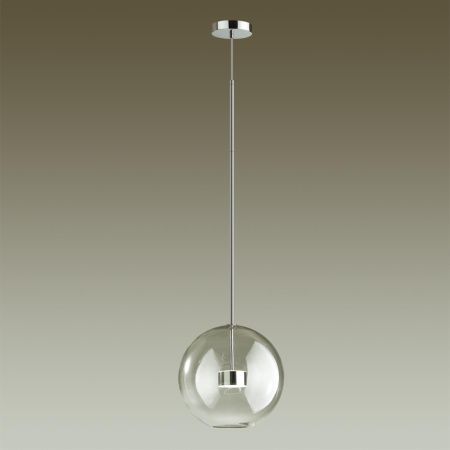 Подвес LED 12W 4000K BUBBLES хром/прозрачный ODEON LIGHT