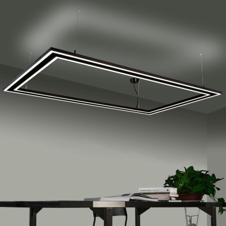 Подвесной св-к IP20 LED 40W вниз + 20W вверх 100-277V ITER черный NOVOTECH