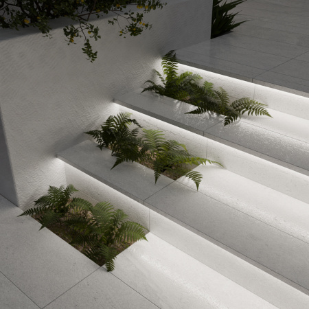 10-105 Комплект светодиодной ленты 220В НЕОН COB 11Вт/м, 650 лм/м, 4000К (д/б), 288д/м, 5м, IP65, с аксессуарами (сетевой шнур, заглушка - 1шт, крепеж