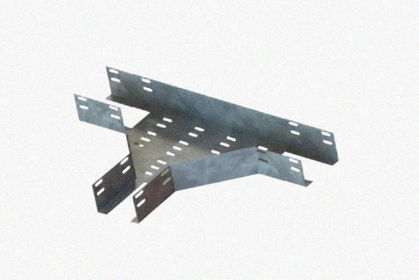 Лоток тройниковый перфорированный ОТ 50х50 УХЛ1, горячее цинкование S1,5