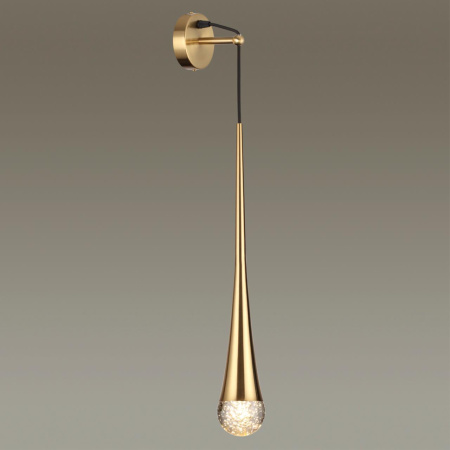 Настенный св-к IP20 LED GU10 max 6W GOTA античная бронза/металл ODEON LIGHT