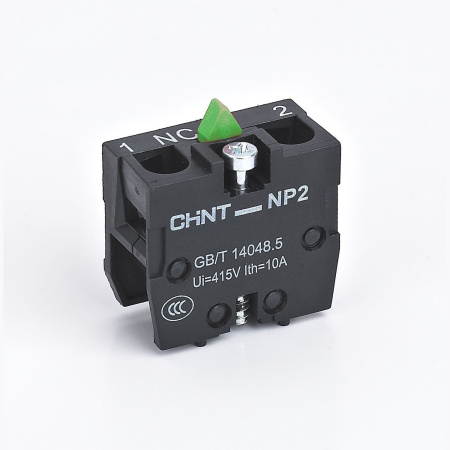 Блок контактный для кнопочного поста NP2 NP2-L1111 1НО CHINT