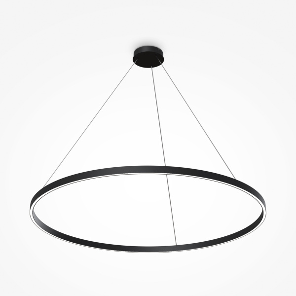 Подвесной светильник LED 81Вт Черный IP20 Rim MOD058PL-L65BK Maytoni