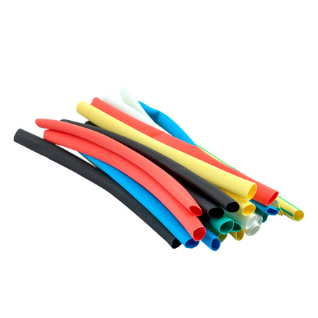Термоусаживаемая трубка ТУТ нг 4/2 набор:7 цветов по 3шт, 100мм, PROxima EKF