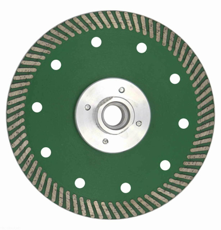 Диск алмазный отрезной ультра 125*м14 Турбо серия Grand hot press Гранит Flange GRF832 Trio-Diamond