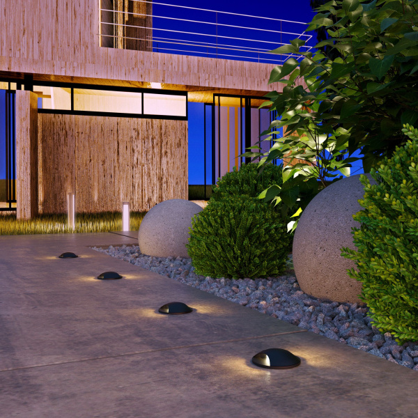 Подсветка для лестниц и дорожек 3Вт 4000К черный IP65 (a049748) Elektrostandard