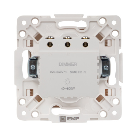 Стокгольм Механизм Светорегулятора 600W 220В белый EKF