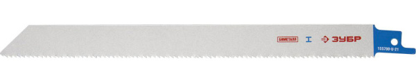 Полотно "ЭКСПЕРТ" S1122VF к саб эл.ножов Bi-Met,универс. с перем.шаг зуб, трубы до 4",210/1,8-2,5мм ЗУБР